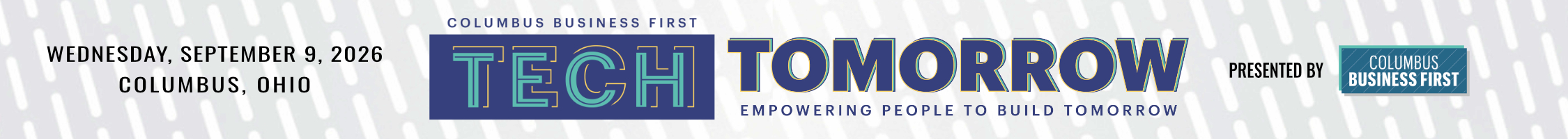 Tech Tomorrow 2026 | Wednesday, September 9, 2026 | Columbus, OH